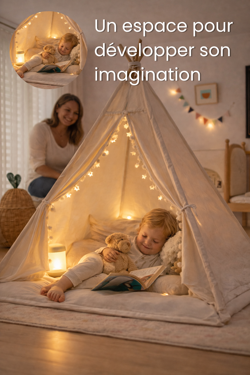 Tente Tipi Enfant Bohème
